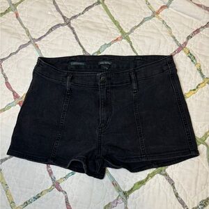 Wild fable high rise black jean shorts